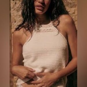 Sezane Helia Top Cream XS NWOT